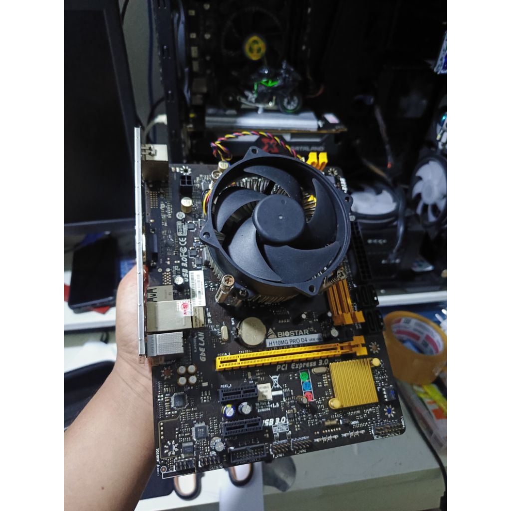 BIOSTAR H110 + i5 7400 (Gen7)