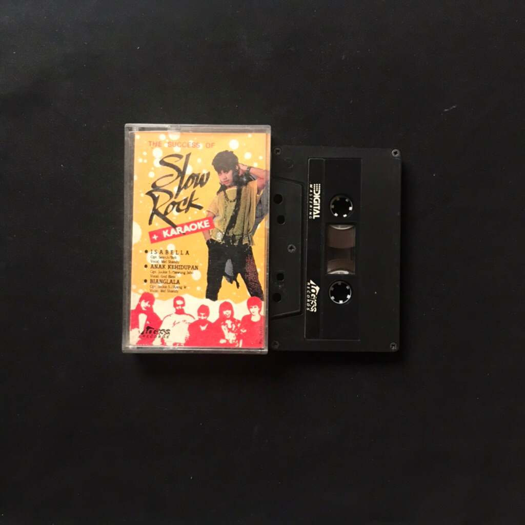 Kaset The Success of Slow Rock + Karaoke