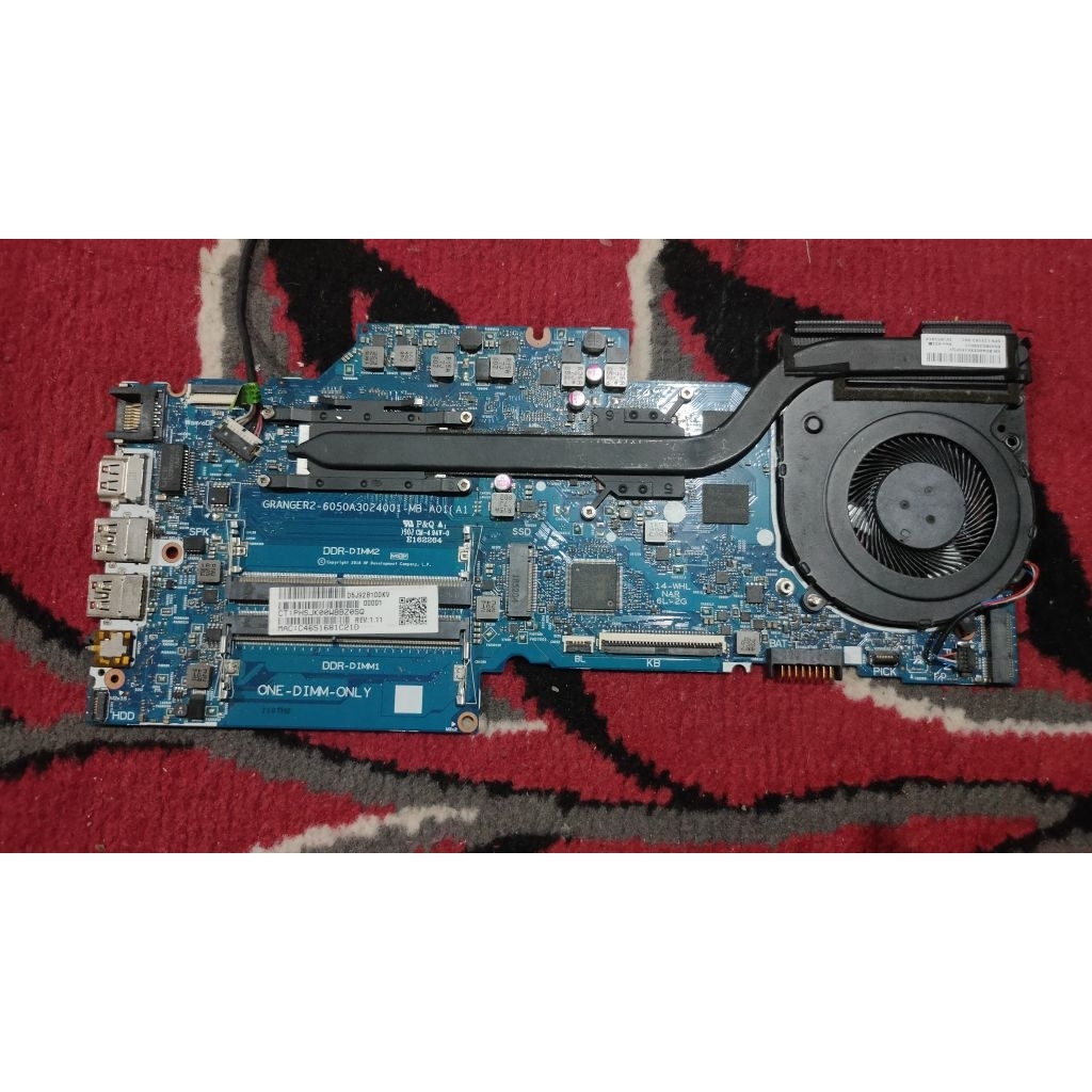 Motherboard Laptop Hp 240 G7 Core i7 gen 8