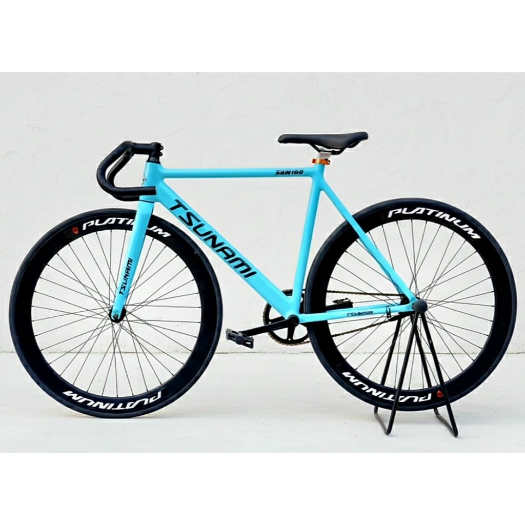 Fixie Tsunami Snm 100 Warna Bianchi Murah Meriah Siap Pakai ~  Warna Dan Ukuran Bisa Request