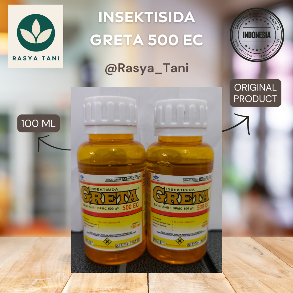 Insektisida GRETA 500 EC BPMC (100 ml) setara dengan Bassa
