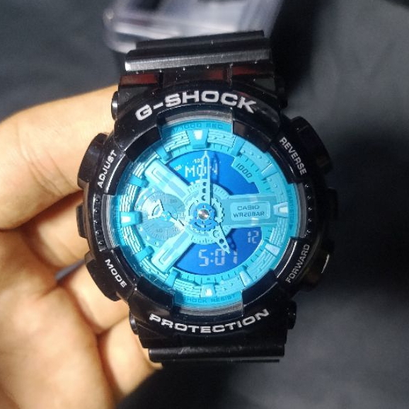 Jam Tangan G-Shock 5146 GA-110B-1A2 Black Preloved Likenew 100% ORIGINAL