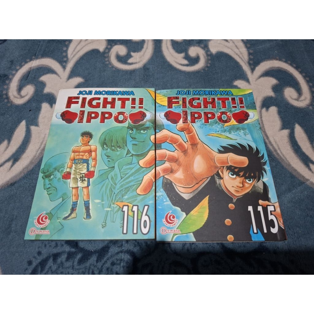 Komik Fight Ippo set vol 115-116 (Rare)