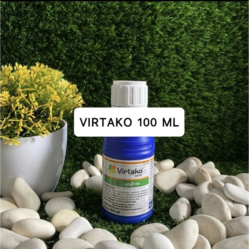 Virtako 300SC 100ml Obat Pembasmi Hama Ulat dan Wereng Tanaman / virtako 300 sc insektisida 100ml / 