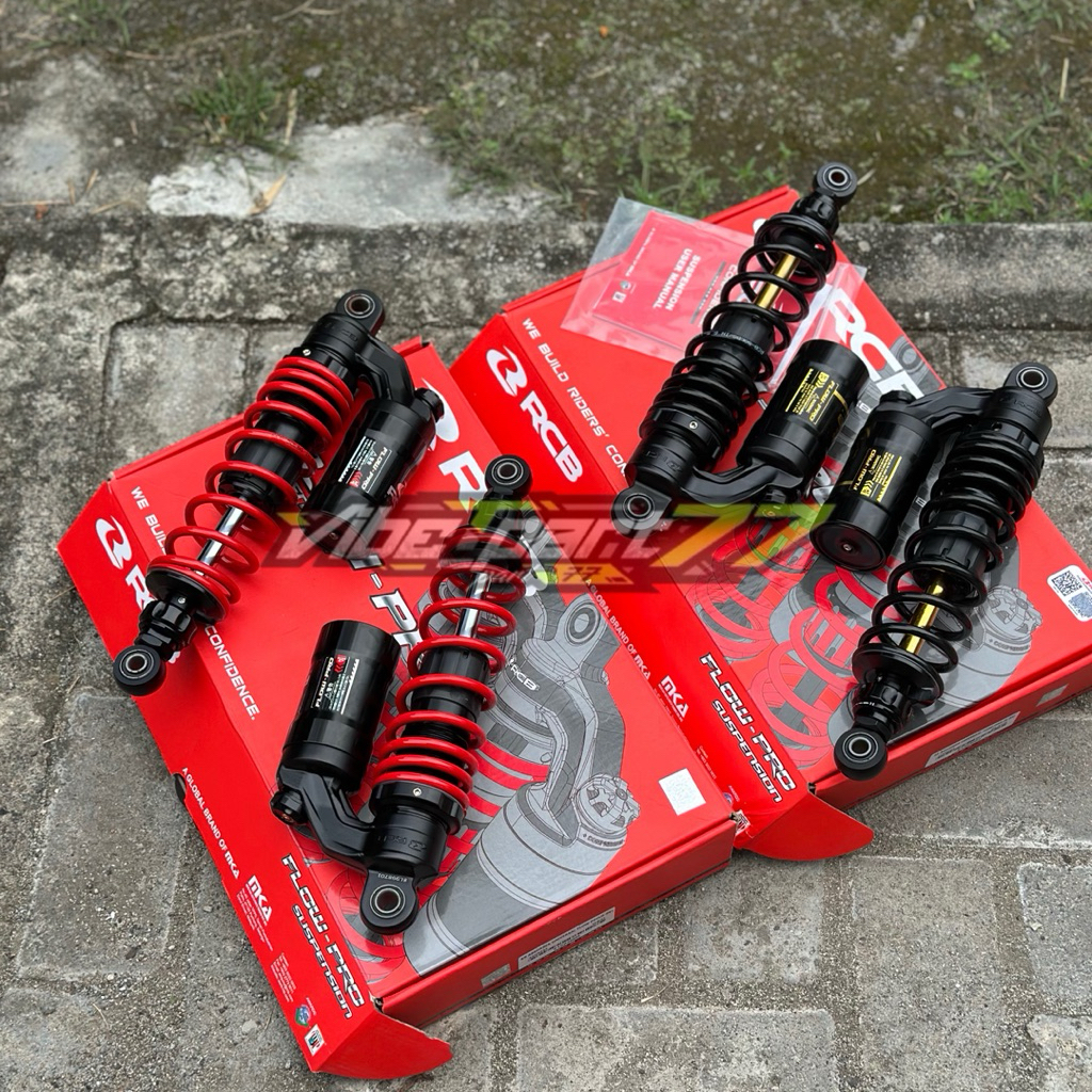 SKOK BELAKANG RCB FLOW PRO UK 320mm ORIGINAL BARU PNP CB GLMP TIGER RX KING SHOCKBREAKER RCB ORIGINA