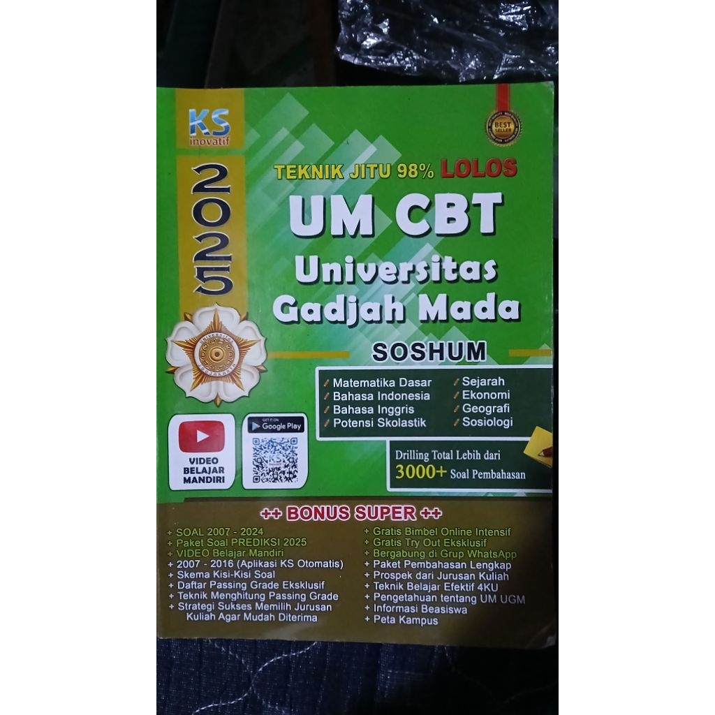 preloved buku soal snbt