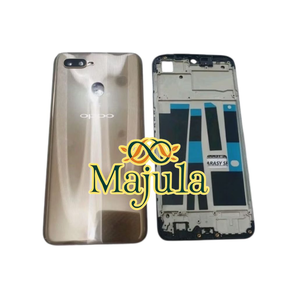 kesing housing casing full set Oppo a7 frame + kesing