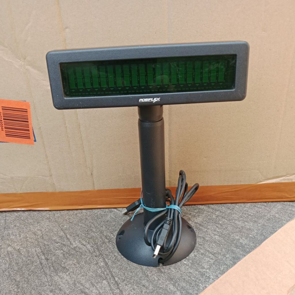 CUSTOMER DISPLAY POSIFLEX PD 2800 UNTUK KASIR - VFD POLE DISPLAY USB