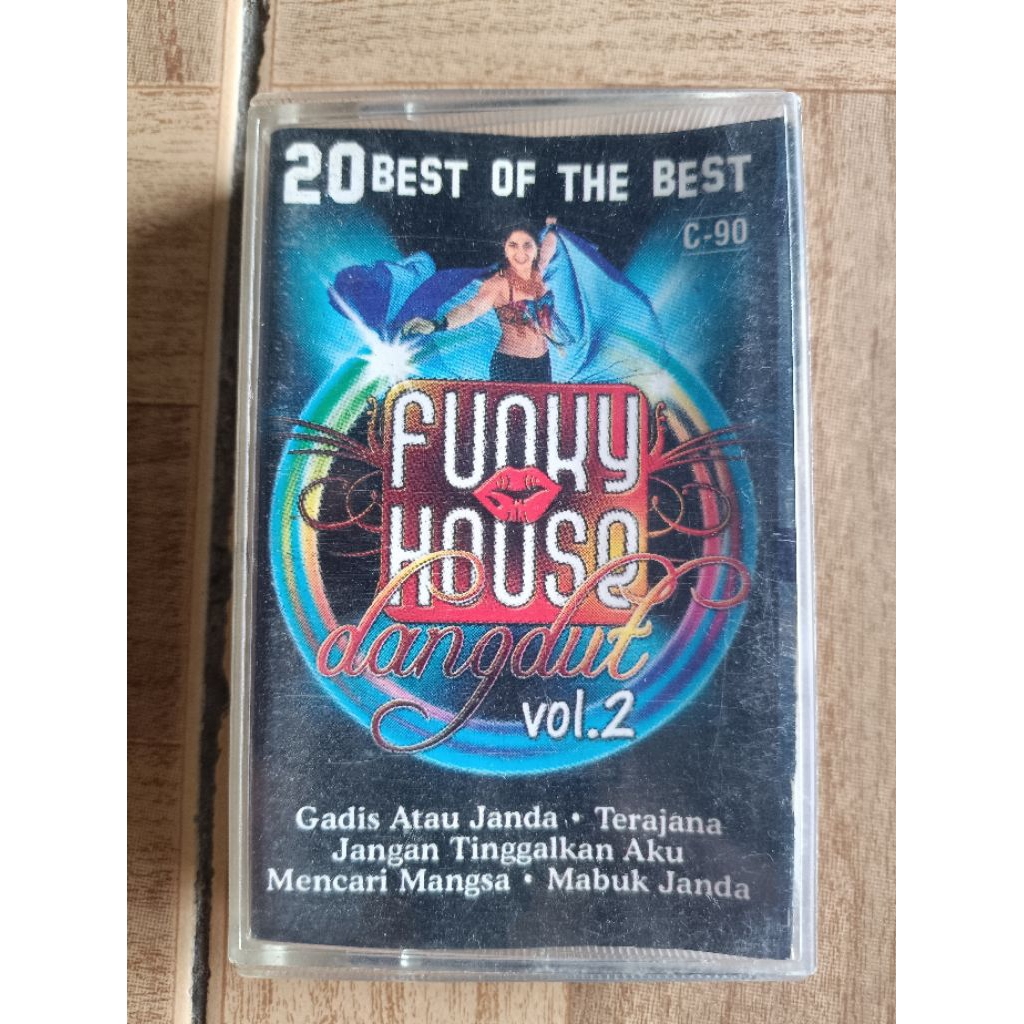 kaset pita 20 best of the best FUNKY HOUSE dangdut