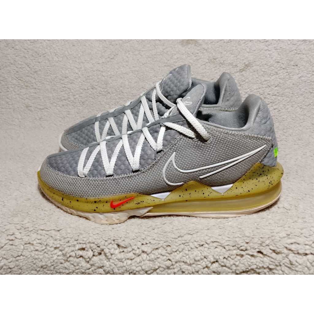 Nike LeBron 17 Low 'Particle Grey' CD5007-004 Basket Sneakers mens Shoes Sepatu Pria AUTHENTIC WITH 