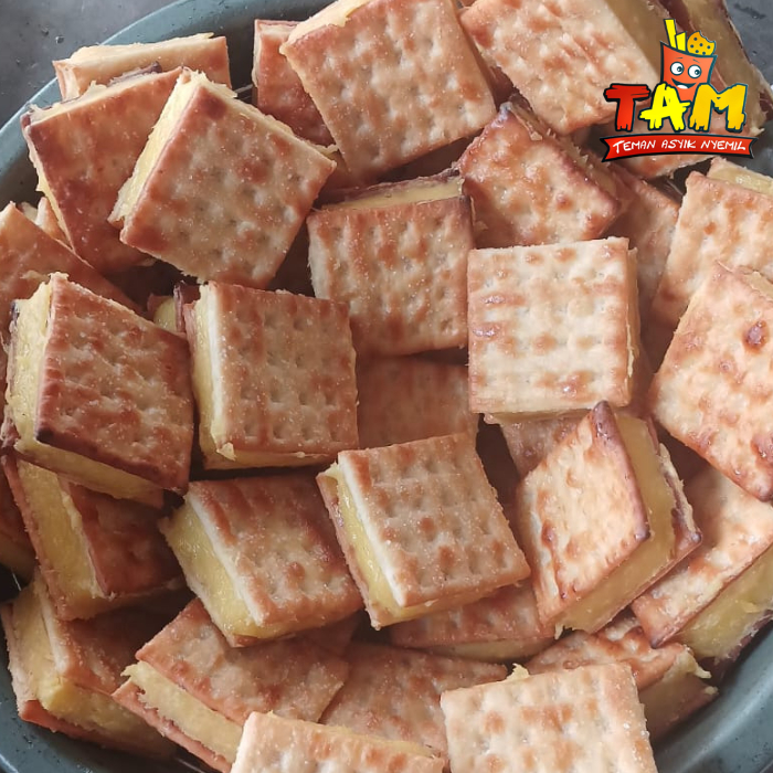 Kue Gabin isi Tape Singkong / Biskuit Gabin Tape Dadakan - Tam Snack