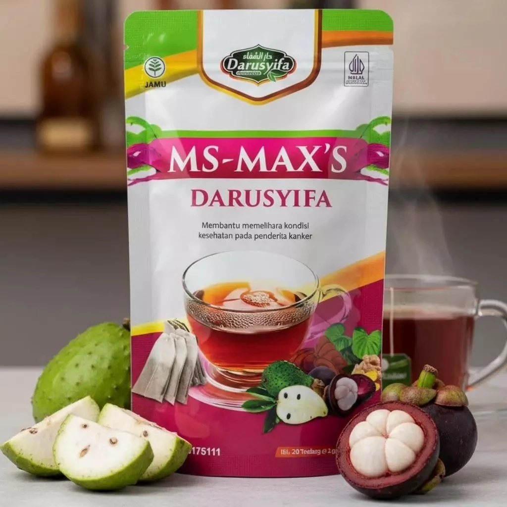 Teh Celup MS Maxs Darusyifa Kulit Manggis Sirsak - Teh Kulit Manggis Plus Sirsak Acemax Tea - Kandun