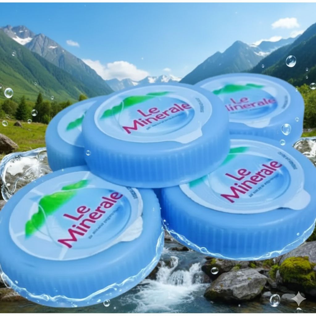 Tutup Galon Le Minerale Original - Segel Pabrik Steril - Satuan & Grosir