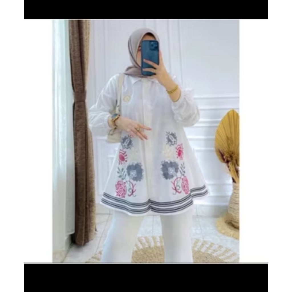 Atasan winody top mawar /atasan winody/kemeja winody mawar/kemeja winody mawar/kemeja winody top maw