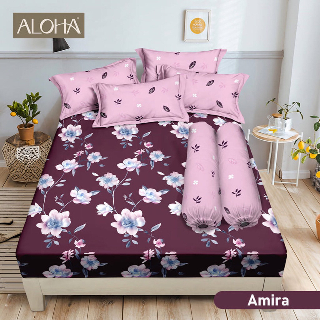 sprei katun aloha