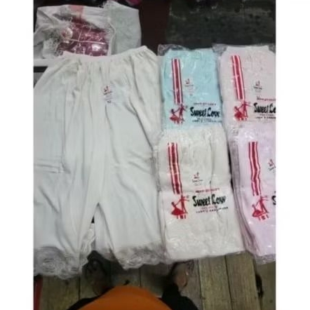 1 pcs androk kulot sweet love celana l rok l panjang l pendek