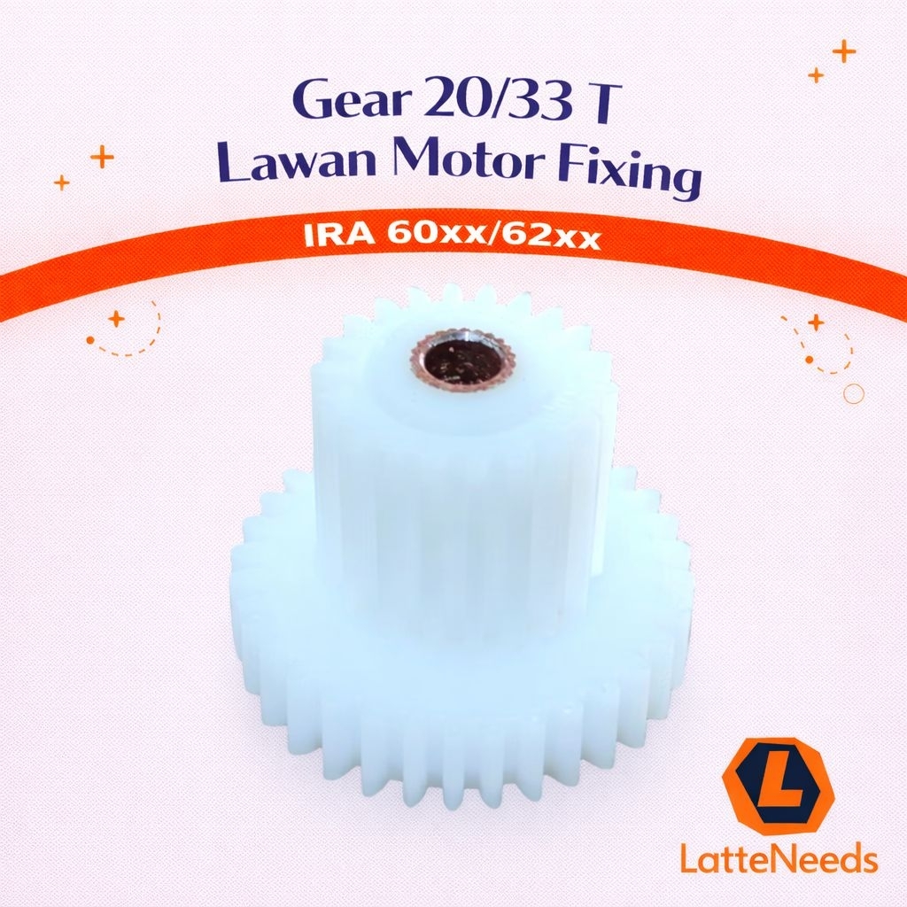 Gear 20/33 T Lawan Motor Fixing IRA 6055 6065 6075 6255 6265 6275