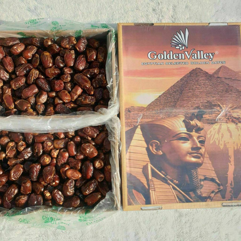 Kurma mesir Golden Valley | Golden Orient | Gizza 10 kg  grosir kurma medan
