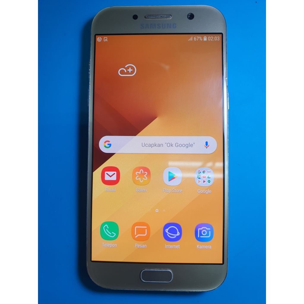 Bukan Handphone Part LCD Samsung A520 A5 2017/A720 A7 2017 Original Copotan