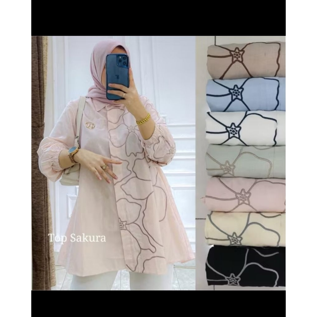 Atasan winody sakura/atasan winody busui/atasan winody busui/atasan winody