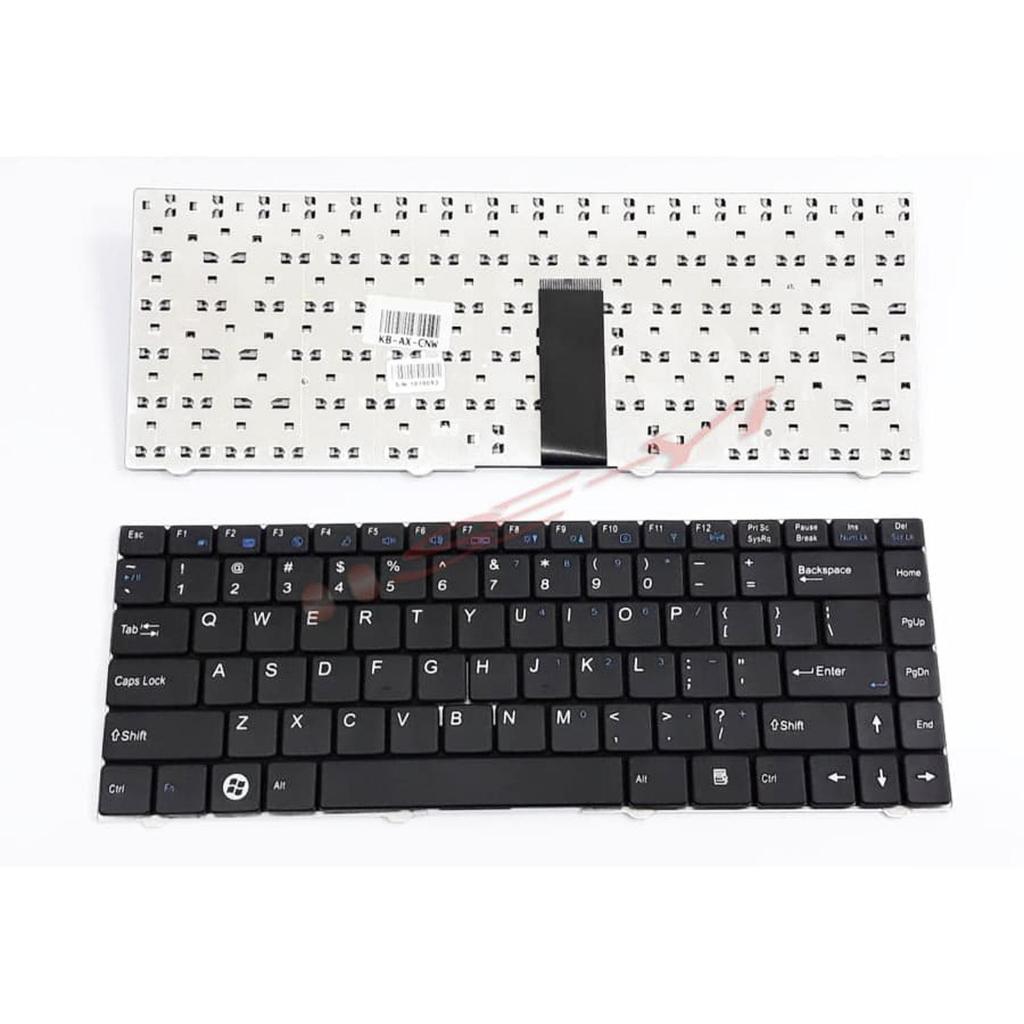 Keyboard Zyrex E4105 E4150 LC4480 C4805 LE4741 hitam new