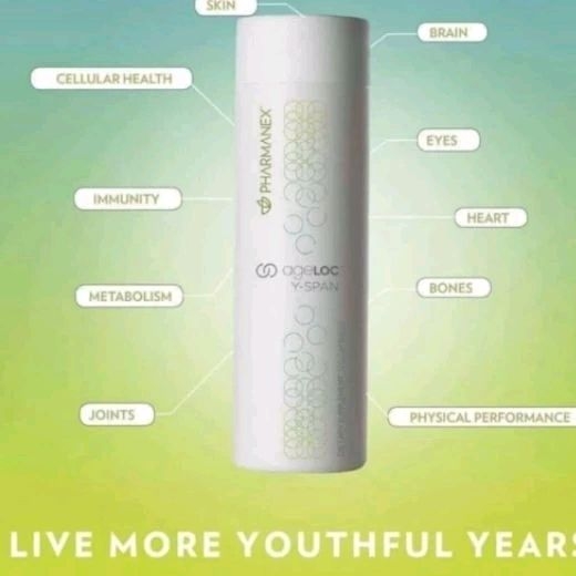 Ageloc y-span pharmanex anti aging expired 2026