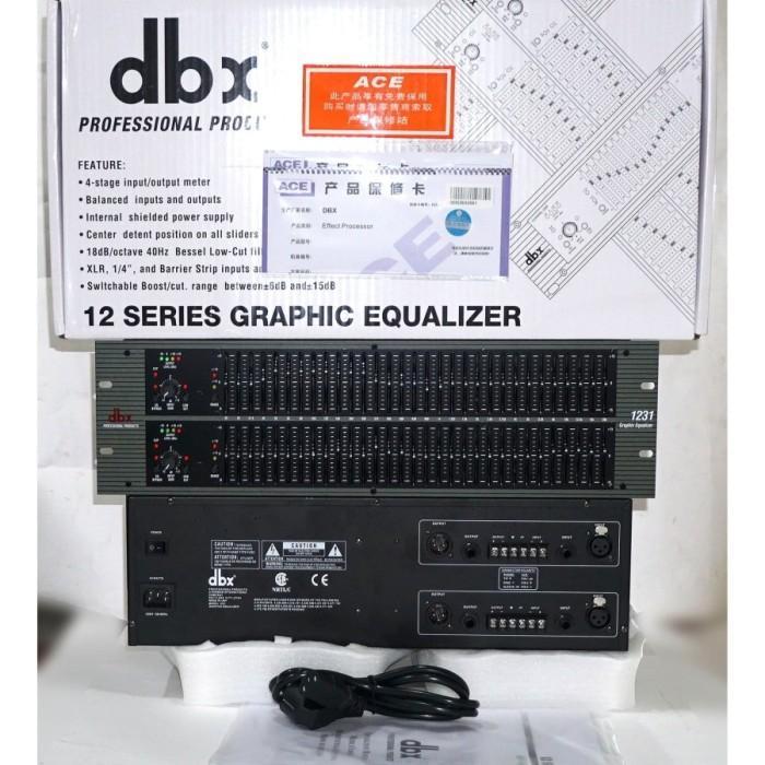 Equalizer DBX1231 DBX 1231 Grade A 2 x 31 Channel Dual Channel Equalizer DBX Graphic 3U Ori China Wa
