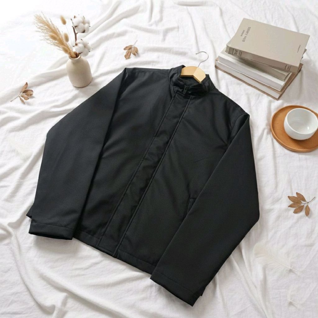 JACKET PARASUT THE EXECUTIVE - Nyaman Premium Elegan Anti Air Pria Wanita Stylish