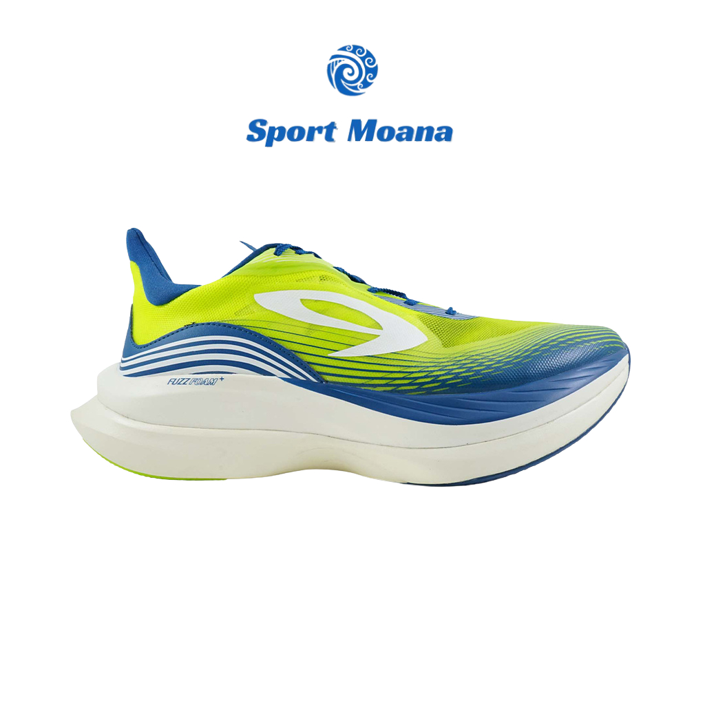 HAZE PRO HIJAU 910 / Sepatu Lari Carbon Plate / Carbon Plate 910 / Haze Pro Hijau Neon Putih Gading