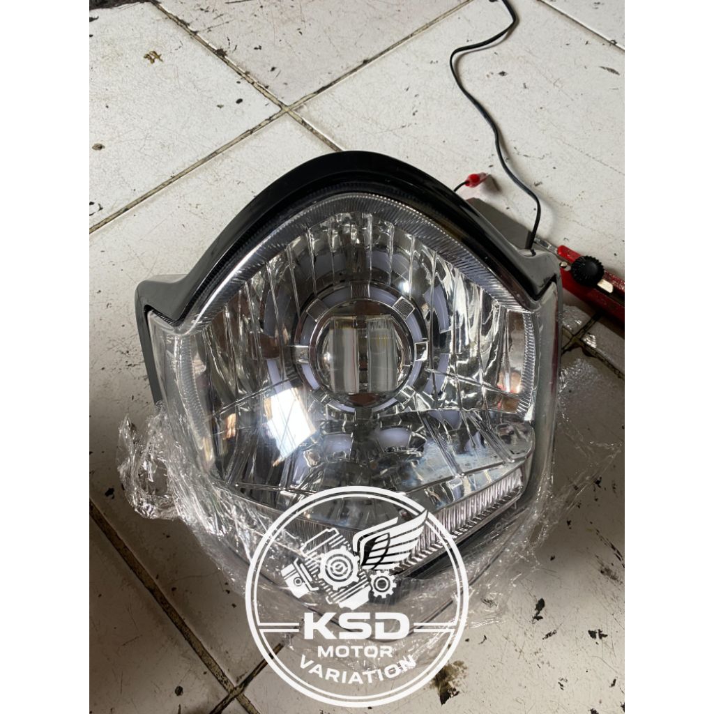 Reflektor Lampu VIXION OLD SET BILED DAYMAKER Custom