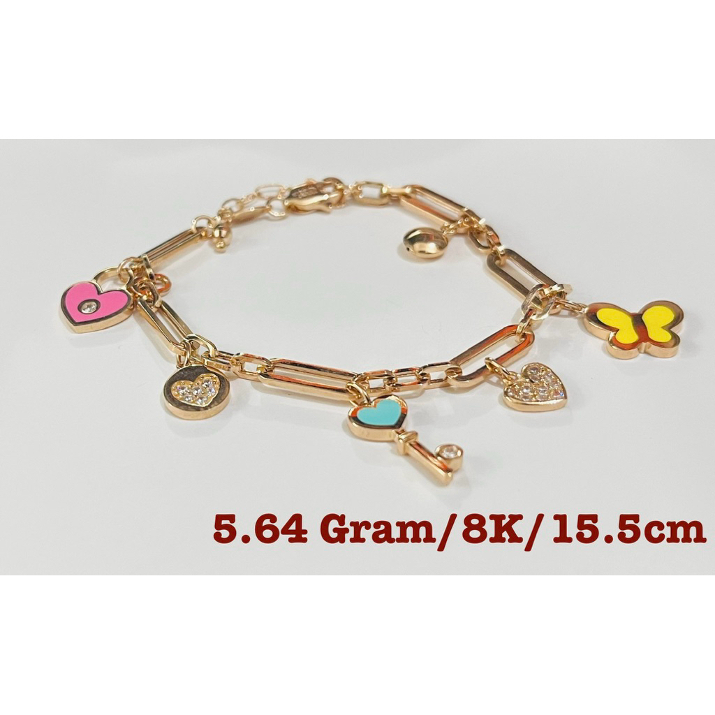 GELANG RANTAI EMAS 5.64 GRAM KADAR 8K