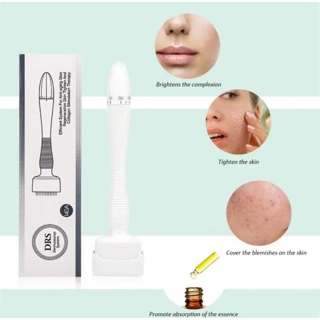 DERMAROLLER  ANTI KERUT / DERMA DRS140A /STAMP DRS140A ADJUSTABLE PANJANG JARUM BISA DIATUR MICRONEE