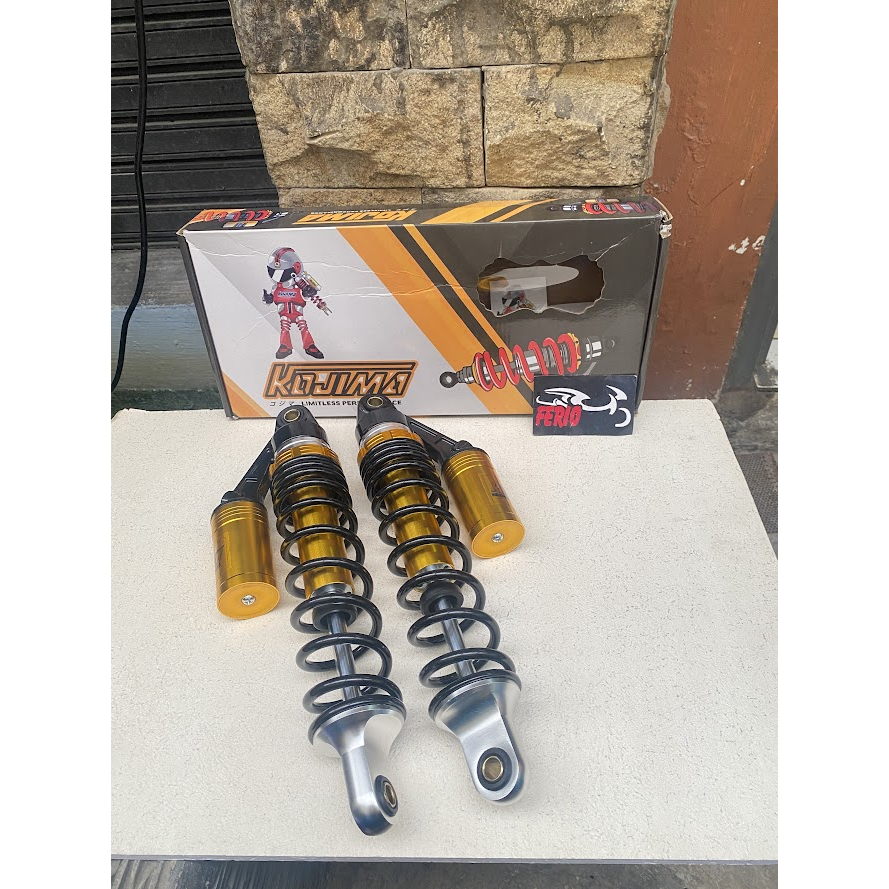 Shockbreaker  tabung kojima Hyper-01 340mm shock belakang Hitam