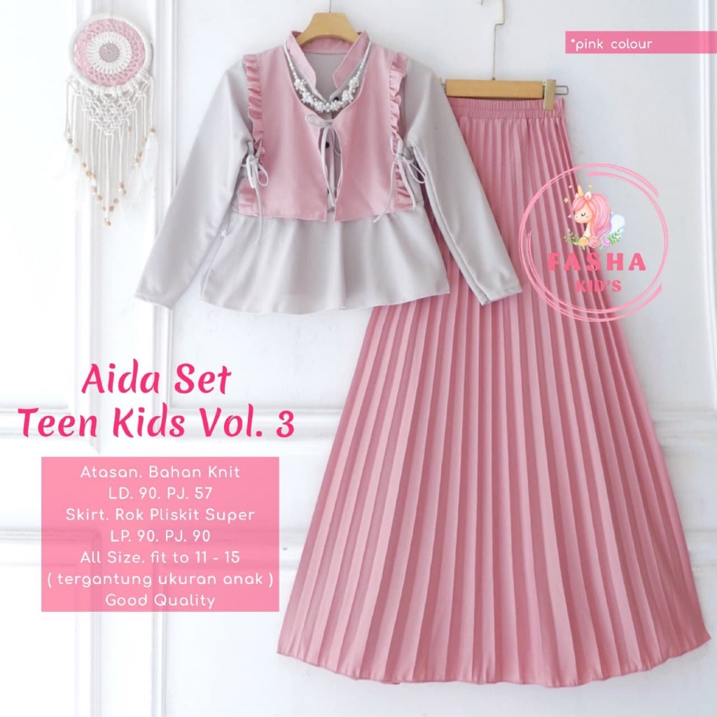 Aida | Anindya | Carla | Citra | Kurumi | Manda | Rere | Shakira - Setelan Baju Blouse Kemeja dan Ro