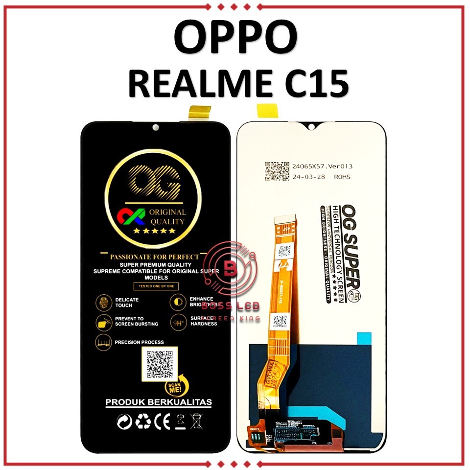 LCD TOUCHSCREEN REALME C15 ORIGINAL
