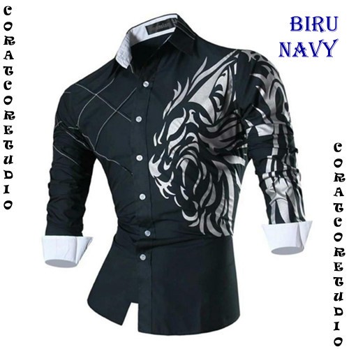 10XL 9XL 8XL 7XL 6XL 5XL 4XL 3XL XXL XL L M S XS Hem Cowok Jumbo Kemeja Pria BigSize Panjang Garis S