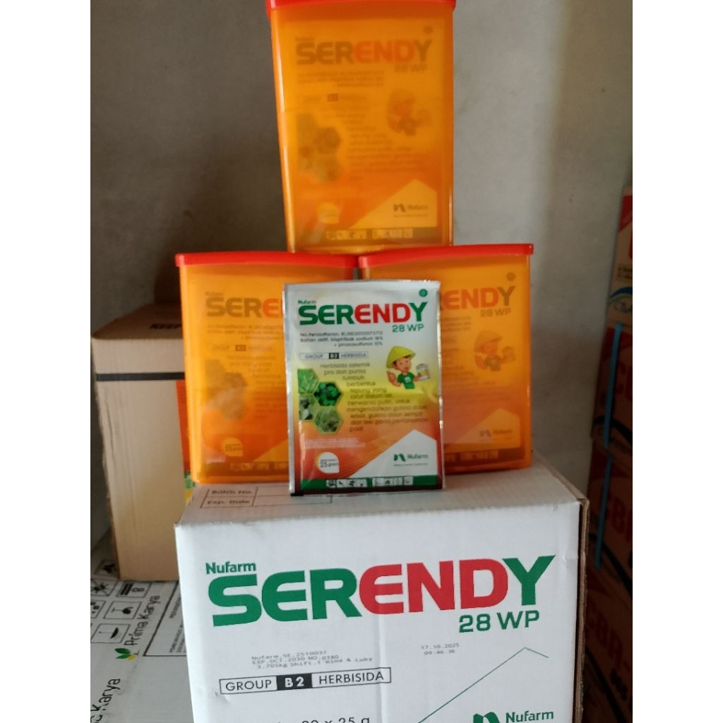HERBISIDA SISTEMIK SERENDY 28WP 1SLOP(20BKS) ISI 25GR EXP 2030
