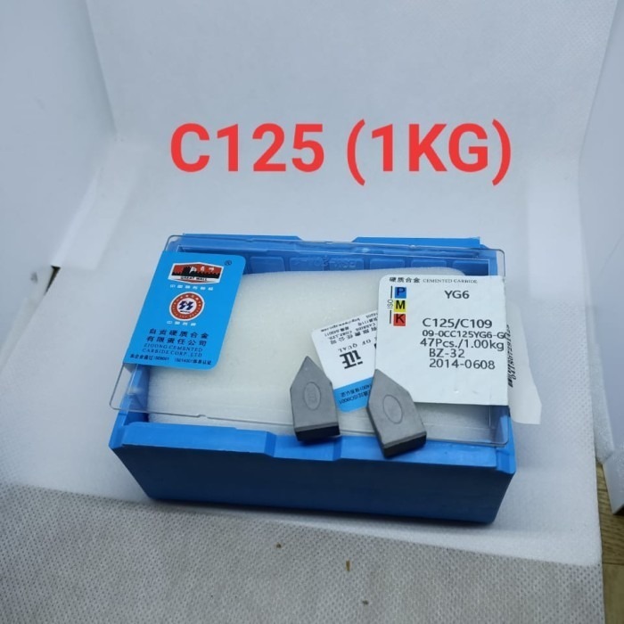 1 PCS Betel Widia c125 / 109 - cemented carbide - mata Widia yg6 C125 - yg6