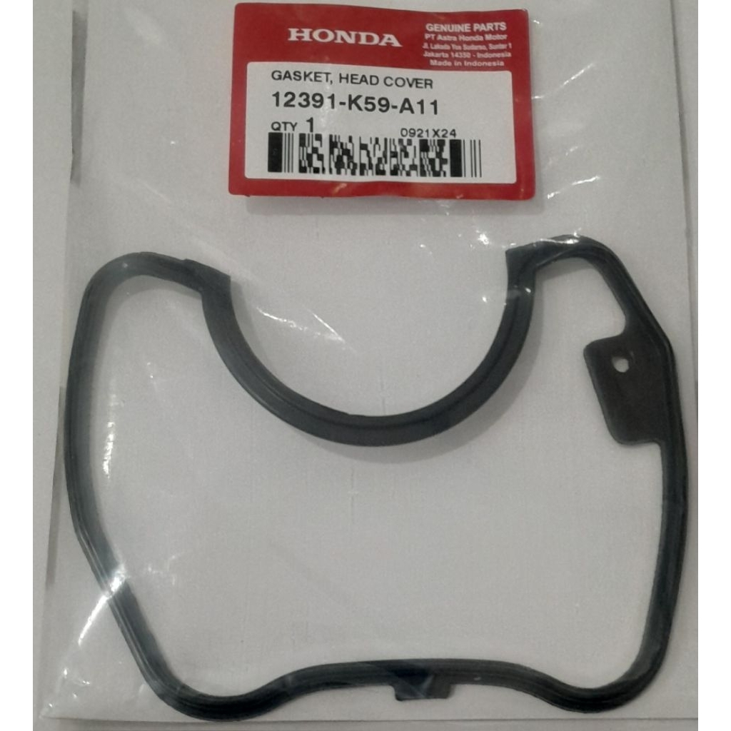 Karet Haed Vario 125 150 Esp Gasket Head Cover 12391K59A11
