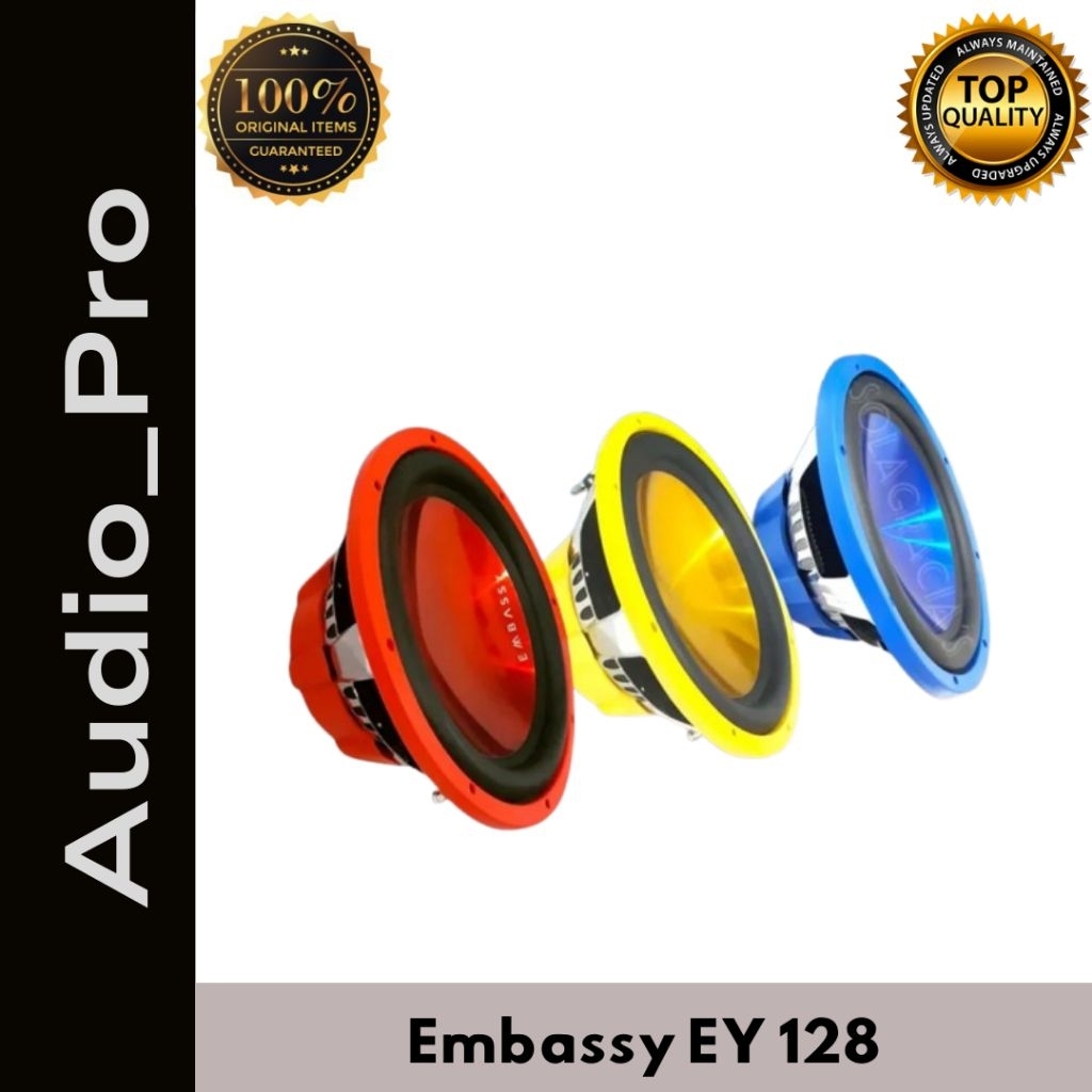 SPEAKER EMBASSY EY128 SUBWOOFER 12 Inch / Embassy EY 128