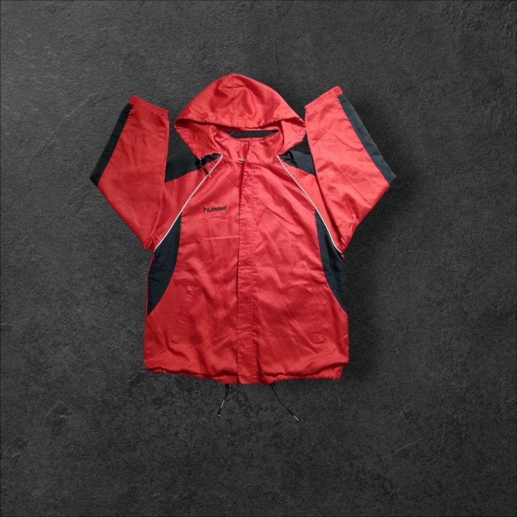 Jaket Hummel Outdoor Jacket Windbreaker Hiking Hangout Motoran Sport Branded