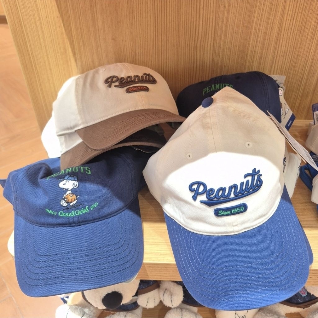 Miniso Snoopy Topi baseball - Snoopy New Star Collection  Base Ball Cap