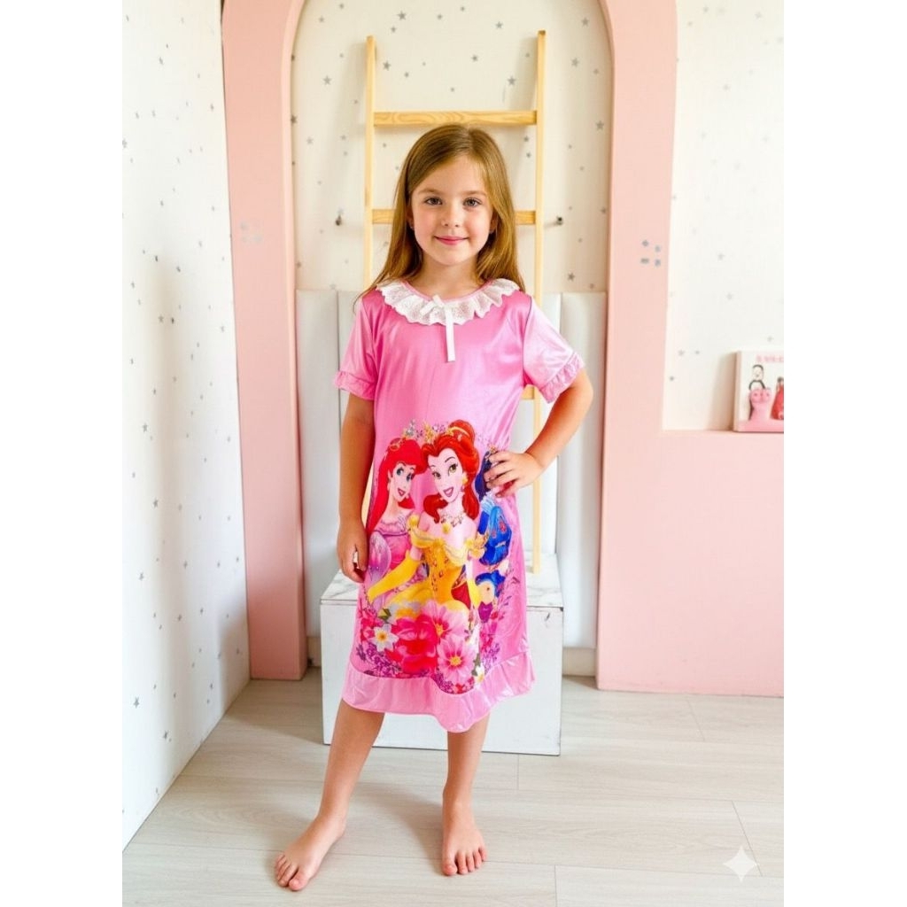 Dress Impor anak 2-7 tahun daster baju anak perempuan