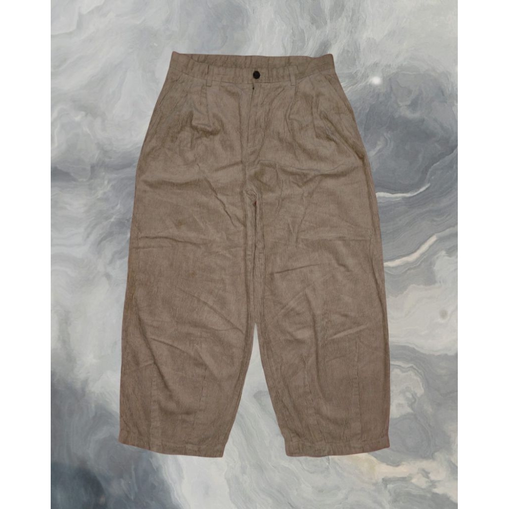 Celana Baggy Ballon Pleated Corduroy Gombrong MUSINSA STANDARD