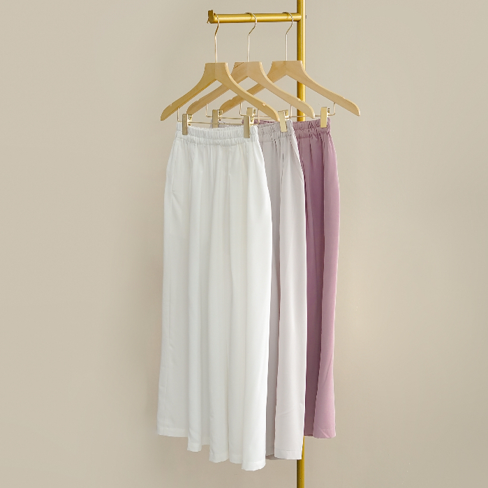 Ederra Bella Pants / Celana Panjang Wanita / Hightwaist Kulot