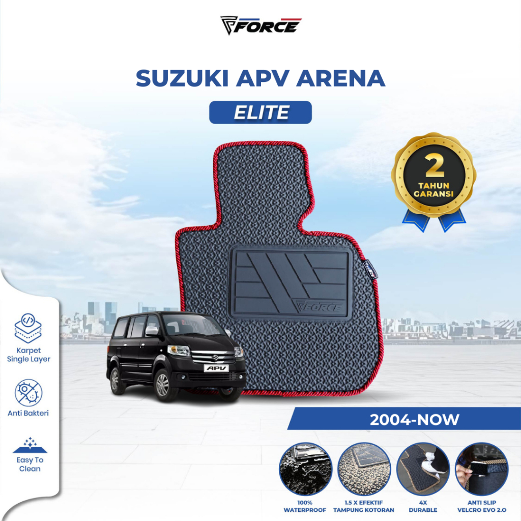 ELITE Karpet Toyota Suzuki APV Arena Custom, Anti Air, tidak berbau