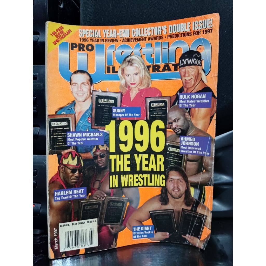 PRO WRESTLING ILLUSTRATED Magazine 1996