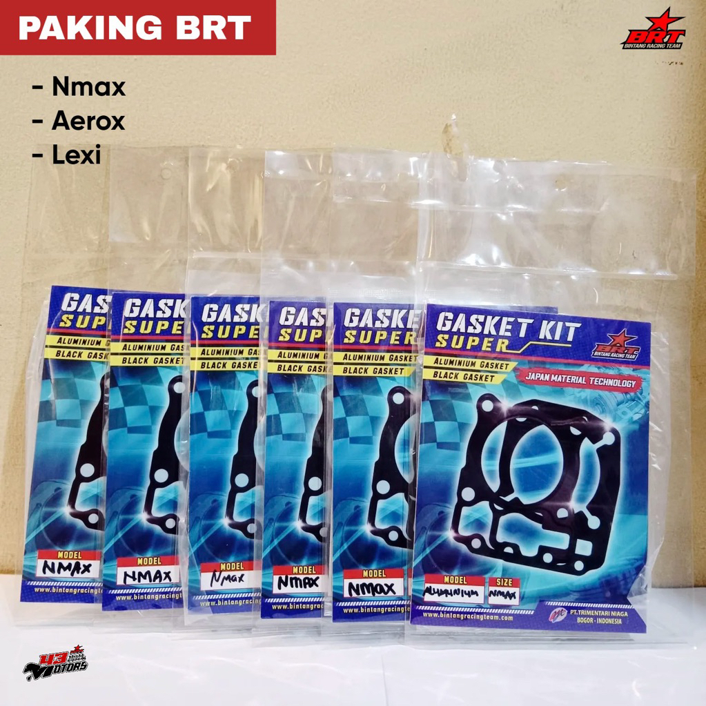 Paking Blok Dan Head BRT Nmax/Aerox/Lexi 100% Ori