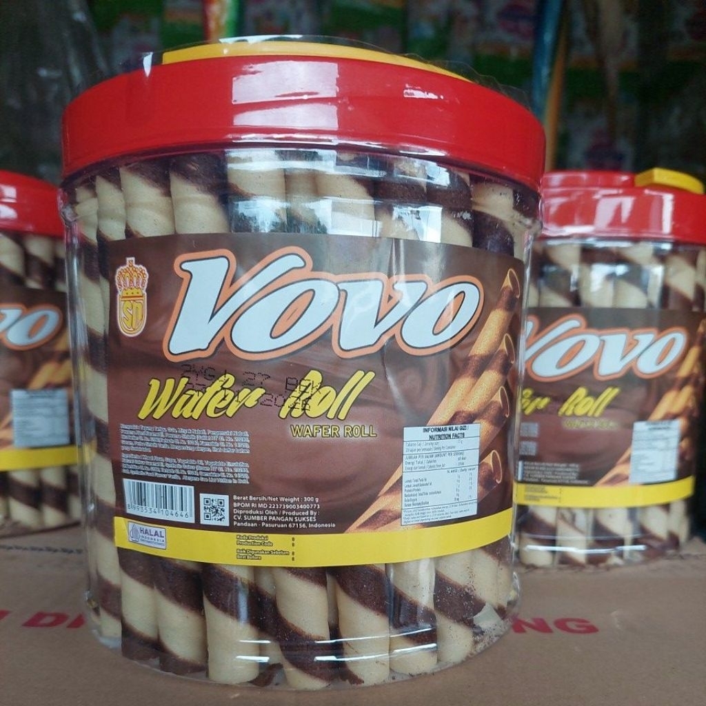 VOVO Wafer Stick Astor 1Toples  [ECERAN] 300gram