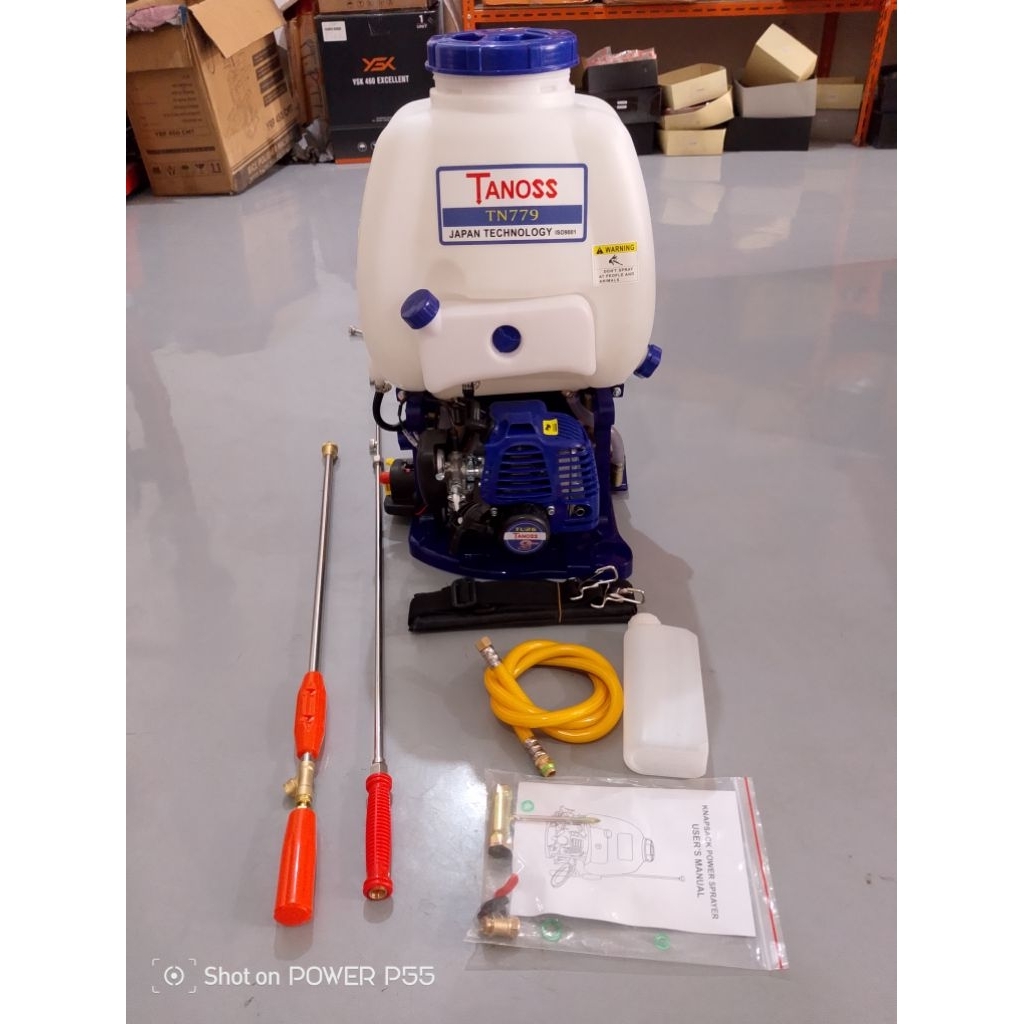 SPRAYER TANOSS 779 TURBO 15 LITER DOUBLE CHAMBER | MESIN SEMPROT SERBA GUNA TANOSS 779